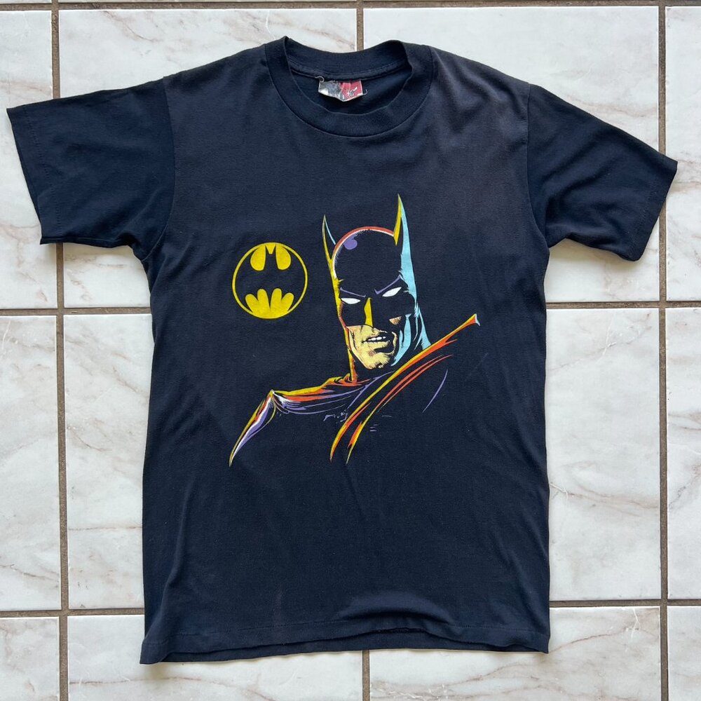 Vintage 1980 batman comic tee Medium